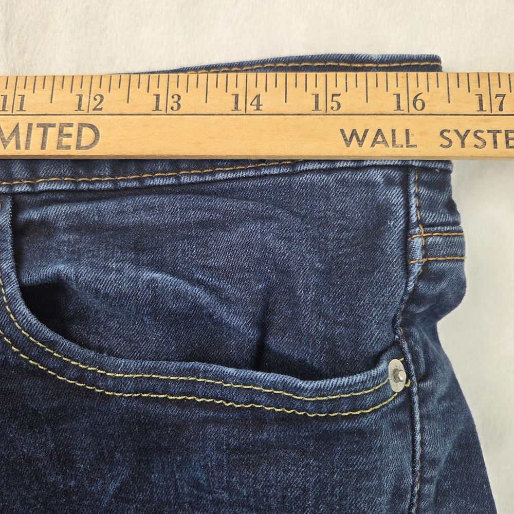 Levi's Jeans Men 34x34 Dark Wash Excellent 511 Slim‎ Fit Stretch Denim - Picture 3 of 9